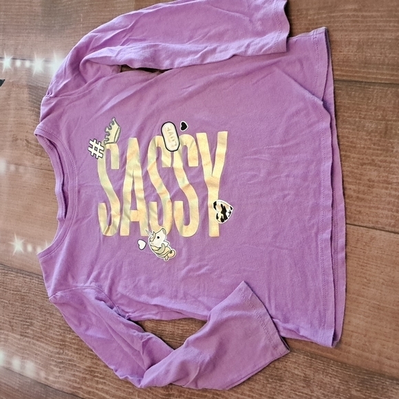 Purple top 5T The Children's Place Tees - Long Sleeve/Shirts & Tops, Size 5TG fo - Picture 1 of 3